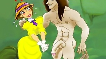 A Group Sex With Tarzan And Teenage Jane In Explicit Animation