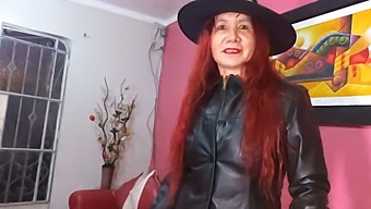 Amazing Goddess Milf Transforms Into Sexy Halloween Witch