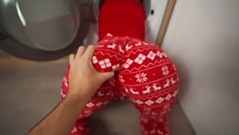 Step Mom Gets Trapped In Washer During Christmas Day