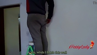 A Cheating Spouse Engages In Unprotected Intercourse With The Decorator While Her Partner Is Away
